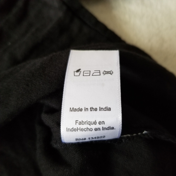 EMERSON FRY India Collection Rosemary Top Size XS/S - Black Organic - Picture 10 of 12
